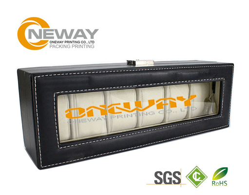 Recycable Material Customized Design Printed Hanging Retail Boxes with Window