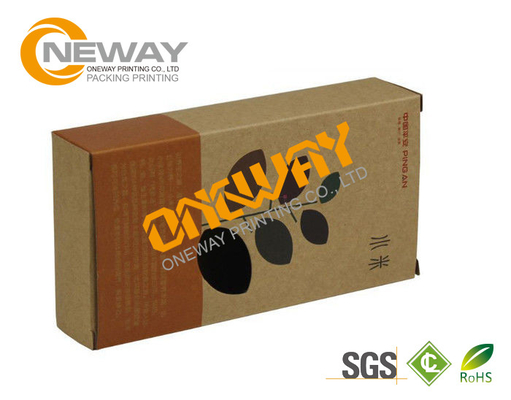 Wholesale Custom Printed Kraft Paper Food Packing Box,Recycle Brown Kraft Food Box