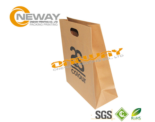 Paper Packaging Bags , Kraft Paper Packaging Bag with Handle