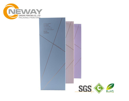 Carton Paper Rectangle Flower Gift Box With Glossy / Matt Lamination Printing