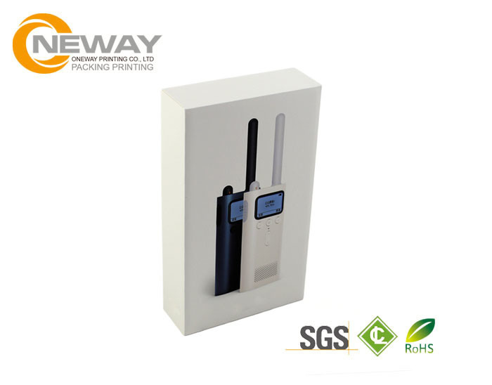 Retail Electronics Packaging Boxes , Products Rigid Cardboard Paper Gift Box
